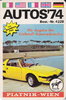Werbedeckblatt "Autos '74"